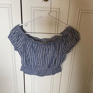 Off the shoulder size medium Aeropostale crop top
